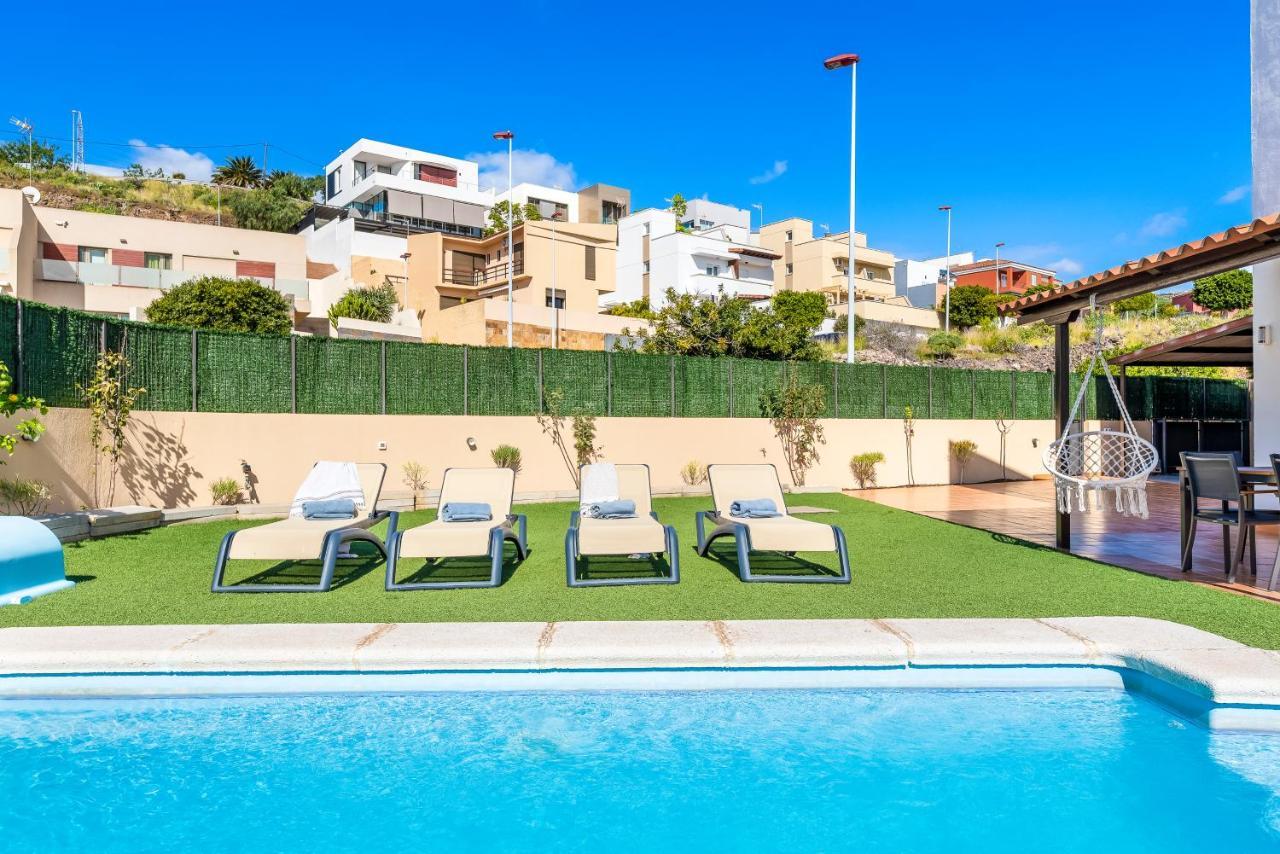 Villa With Private Pool And Workspace Candelaria Bagian luar foto