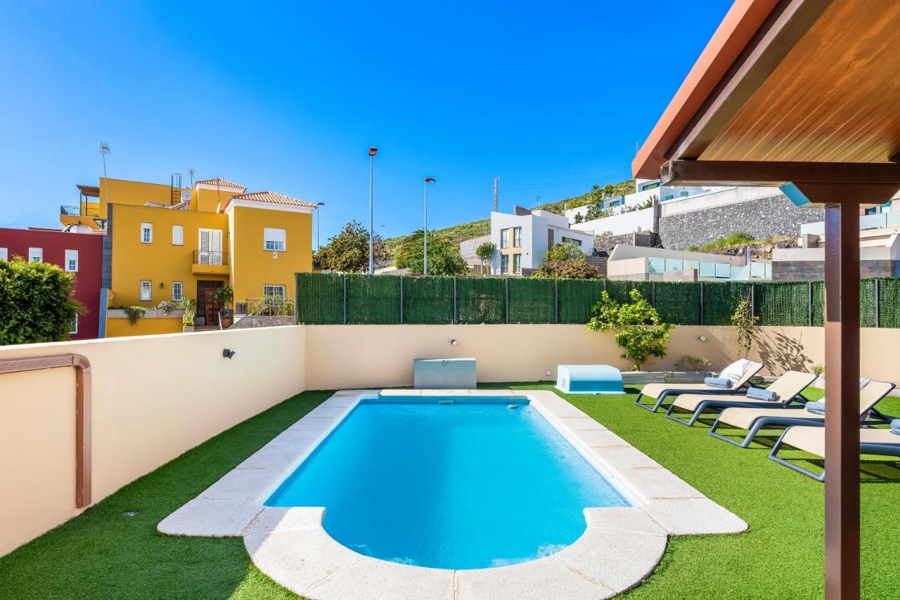 Villa With Private Pool And Workspace Candelaria Bagian luar foto
